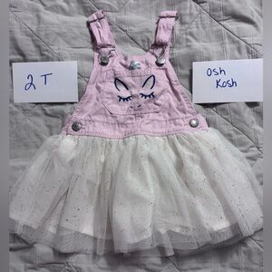 OshKosh B'gosh Pink and White Tulle One Piece